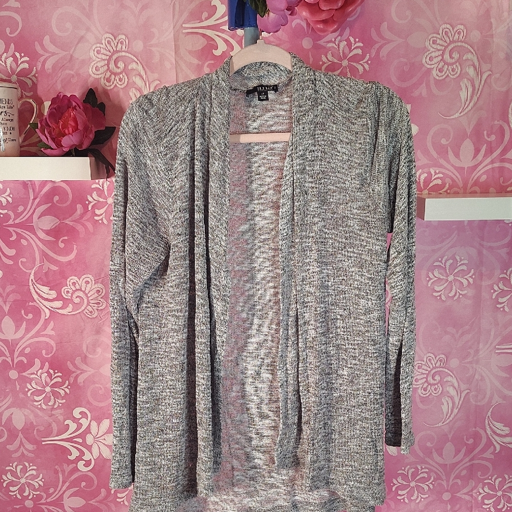 a.n.a Heathered Gray Women's Cardigan